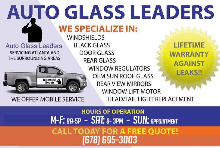 Rear view Side view Mirror glass Repair services Atlanta - Auto Glass  Windshield Repair Atlanta